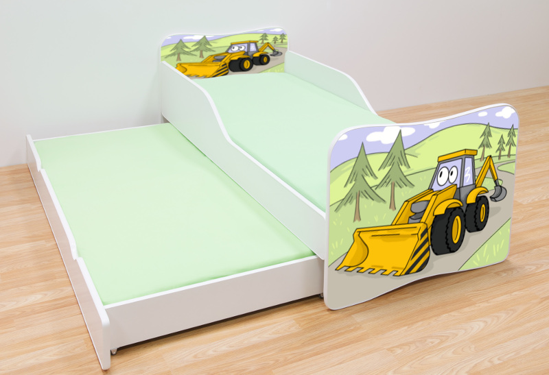 Becks posteľ s výsuvným lôžkom Digger BLM